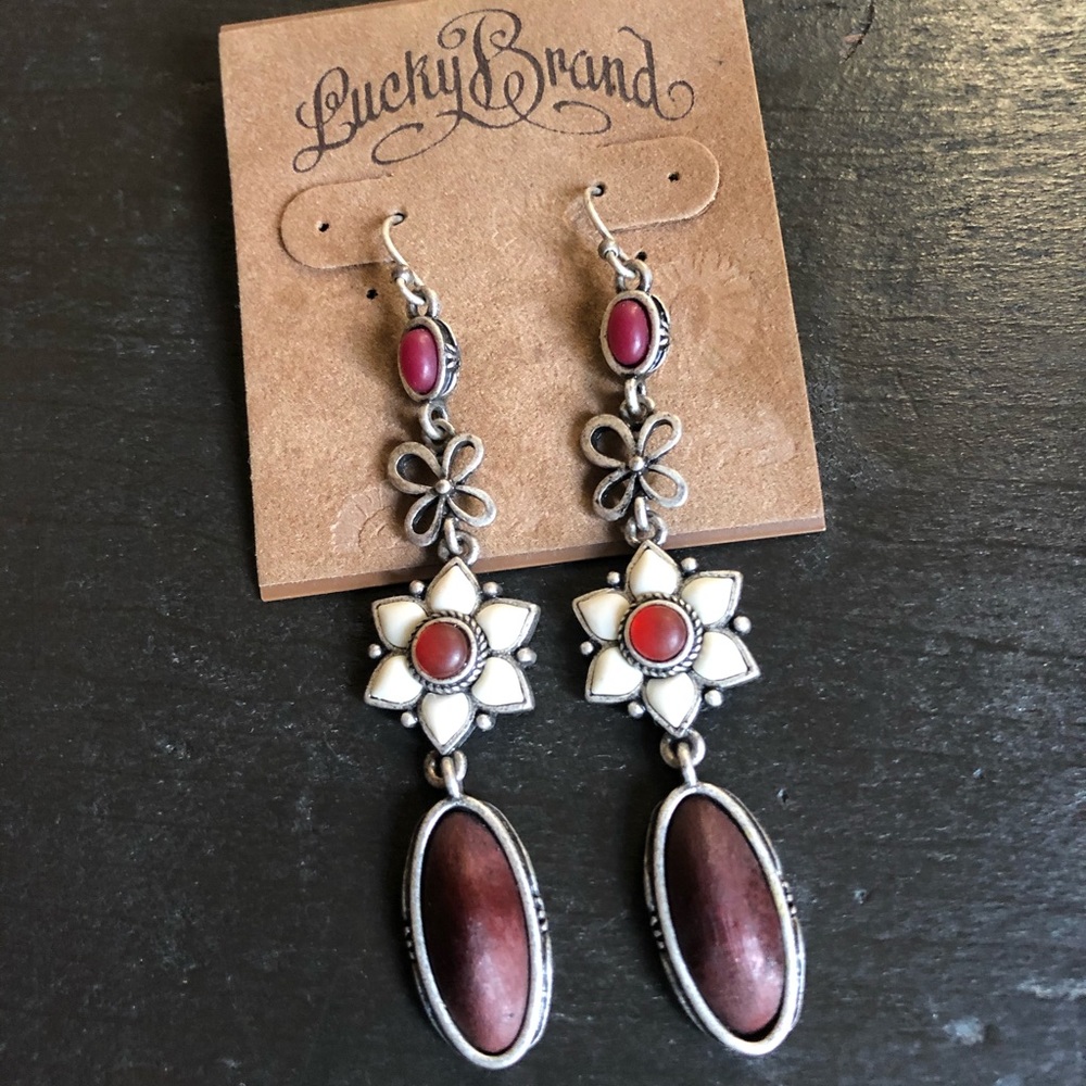 New Lucky Brand Statement Earrings Long